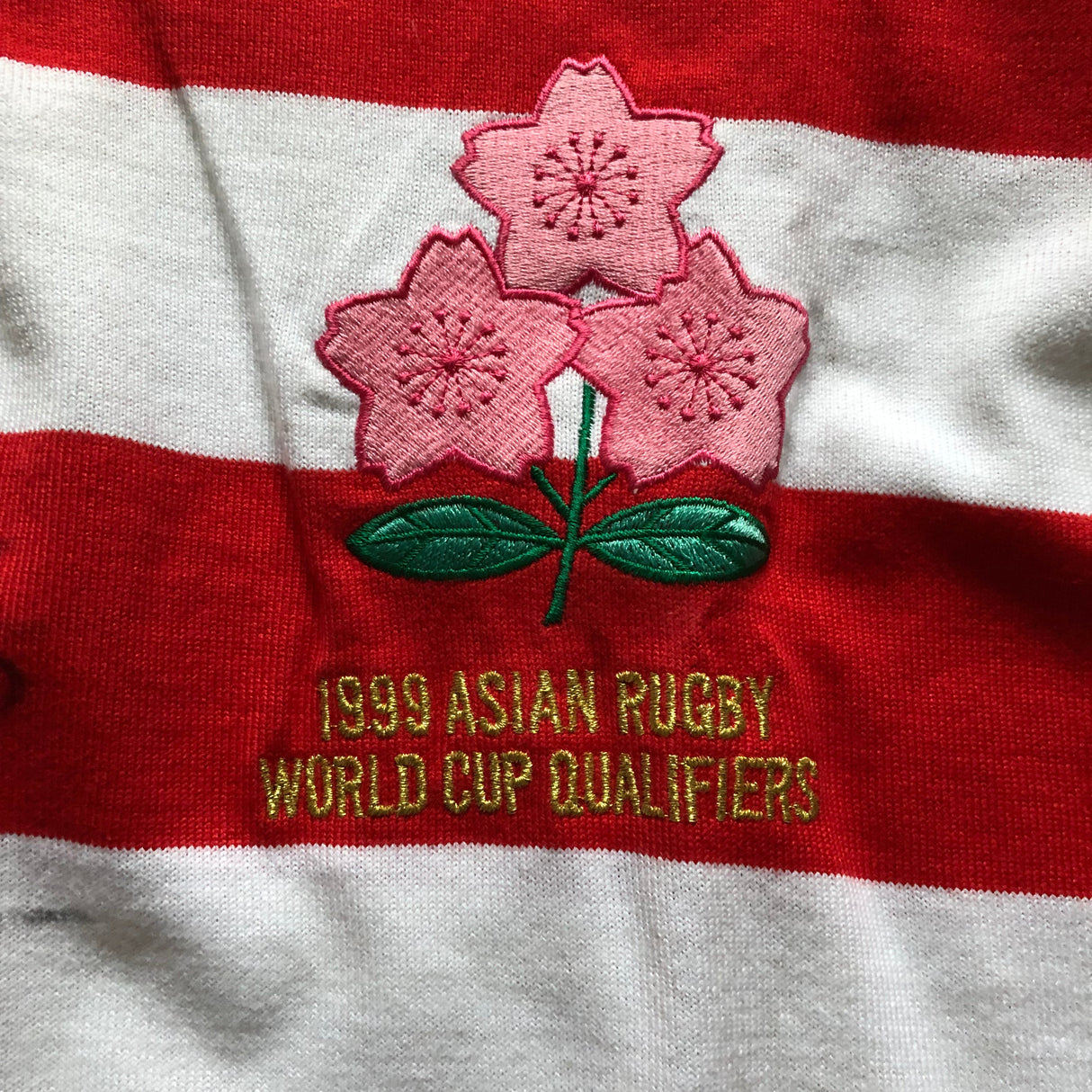 Japan National Rugby Team Jersey 1999 World Cup Qualifiers Limited Edition Medium Underdog Rugby - The Tier 2 Rugby Shop