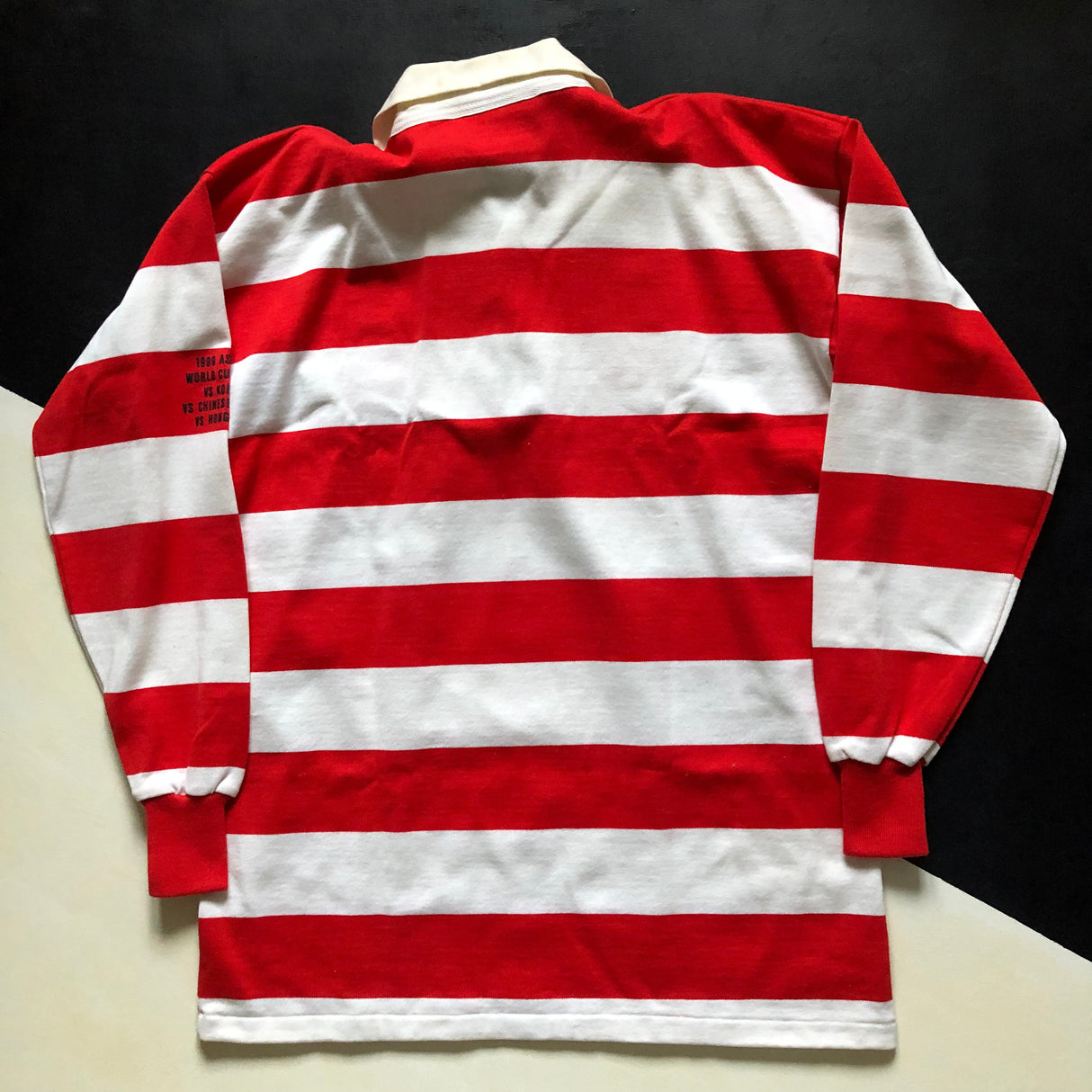 Japan National Rugby Team Jersey 1999 World Cup Qualifiers Limited Edition Medium Underdog Rugby - The Tier 2 Rugby Shop