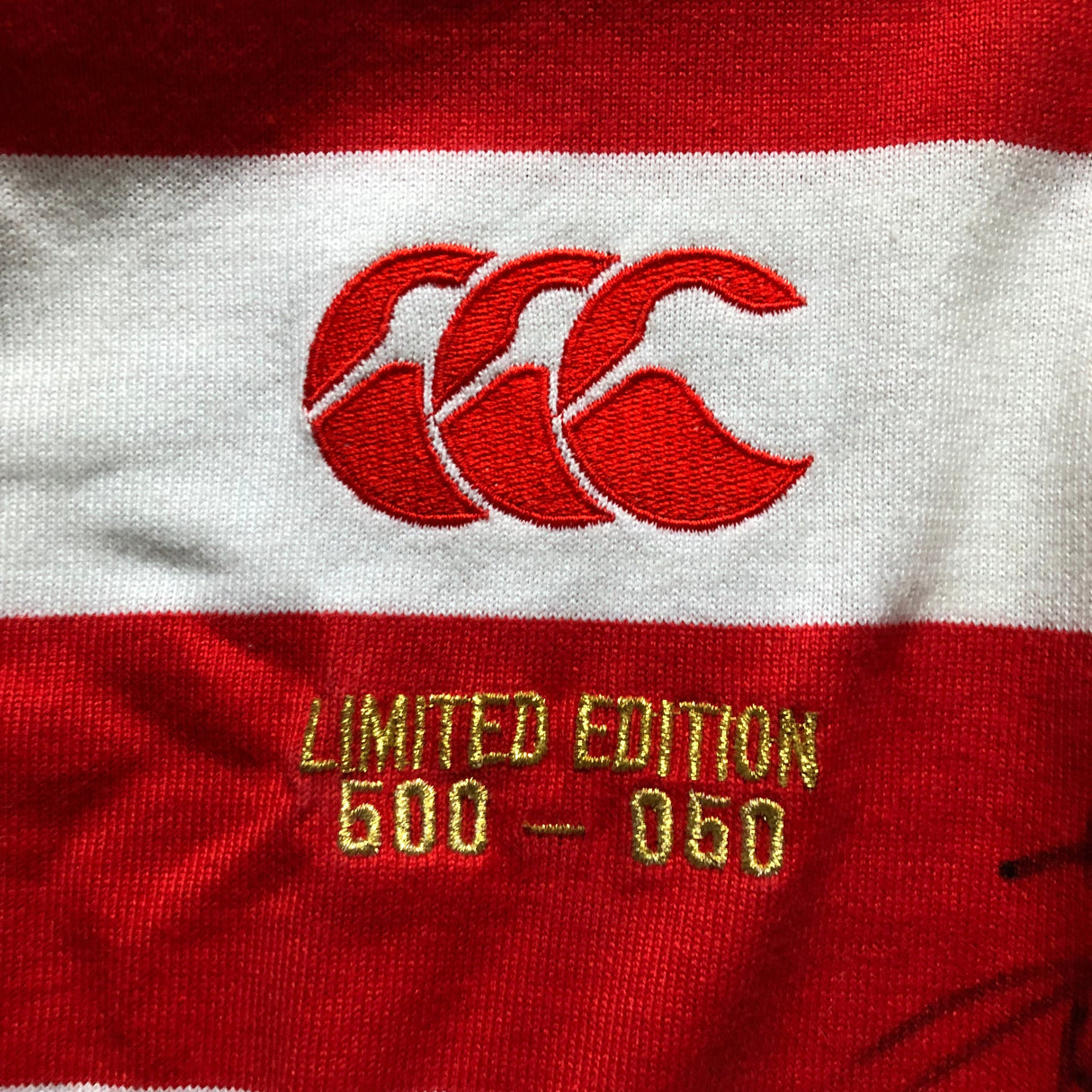 Japan National Rugby Team Jersey 1999 World Cup Qualifiers Limited Edition Medium Underdog Rugby - The Tier 2 Rugby Shop