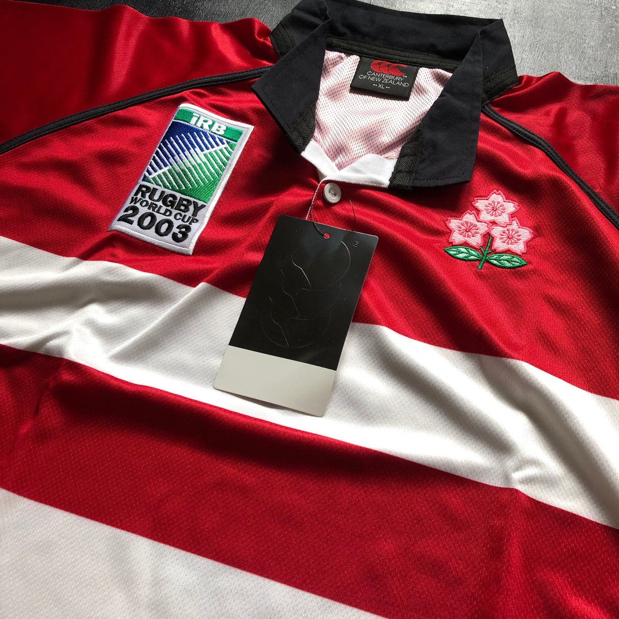Japan National Rugby Team Jersey 2003 Rugby World Cup BNWT XL Underdog Rugby - The Tier 2 Rugby Shop