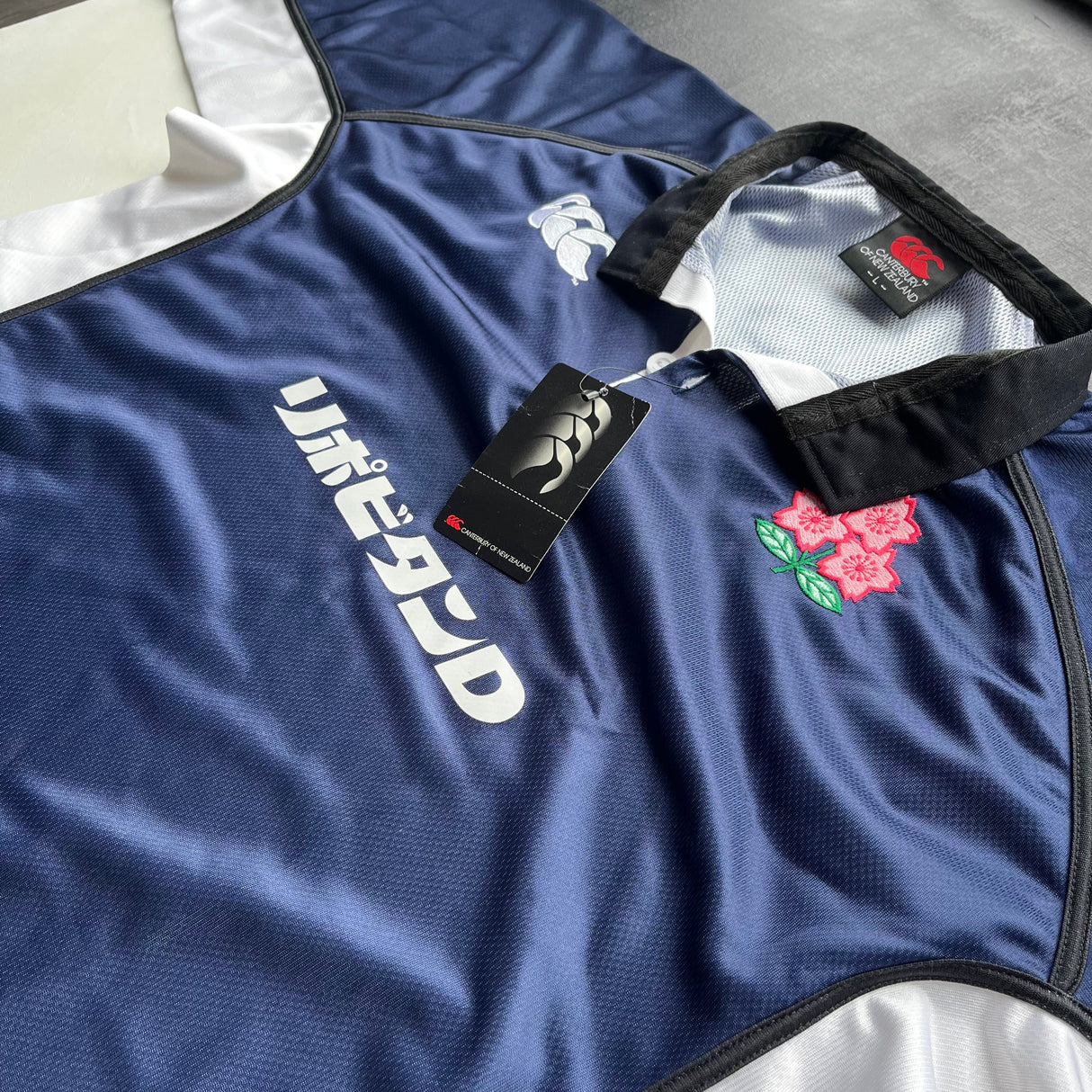 Japan National Rugby Team Jersey 2003/2004 (Player Issue) Away Large BNWT Underdog Rugby - The Tier 2 Rugby Shop