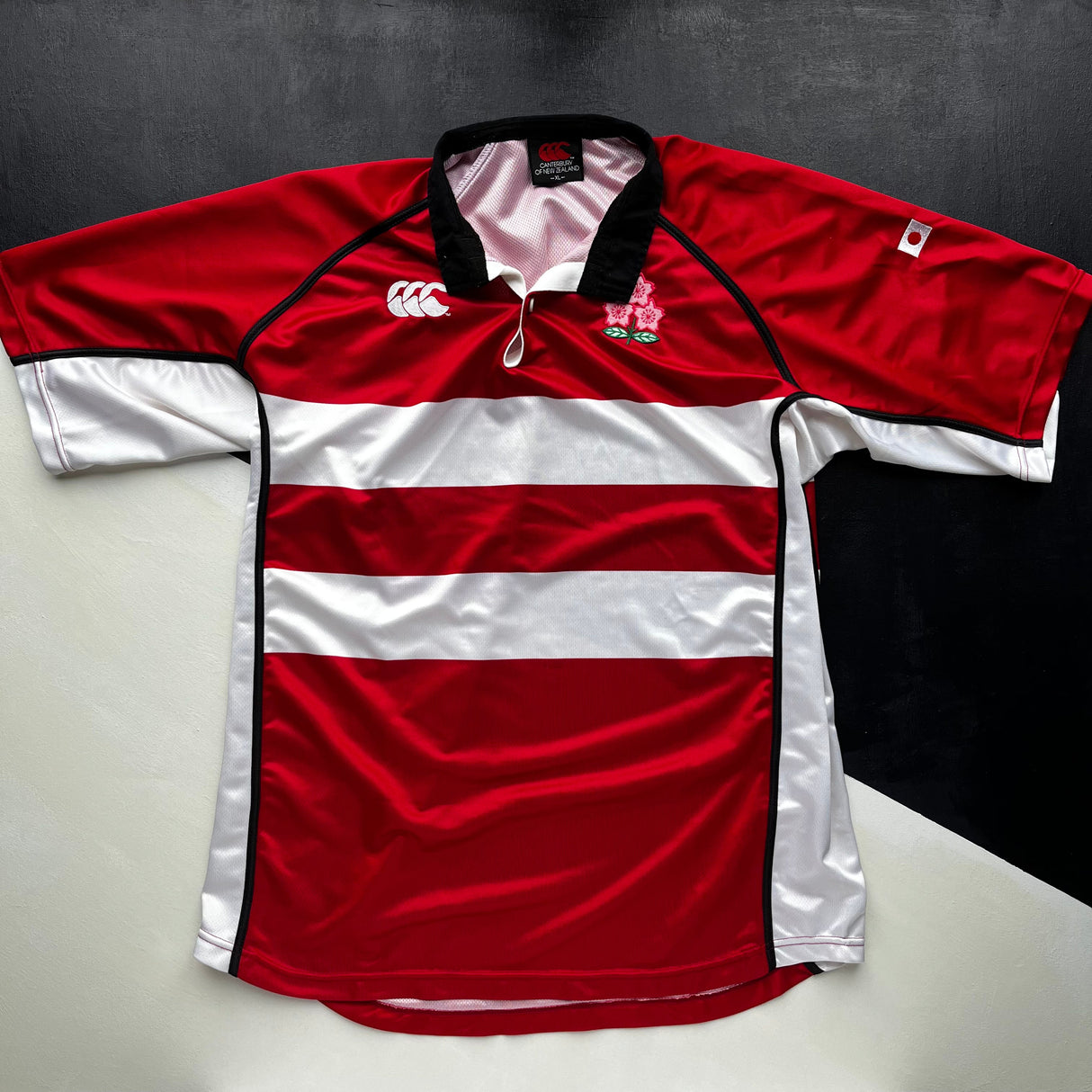 Japan National Rugby Team Jersey 2003/2004 XL Underdog Rugby - The Tier 2 Rugby Shop