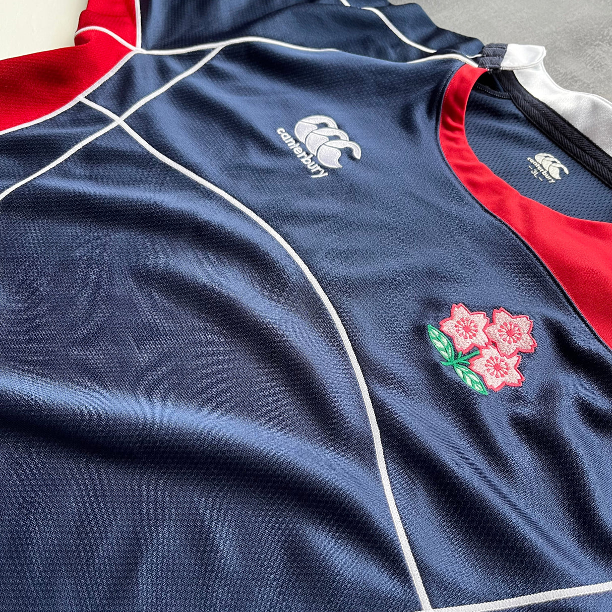 Japan National Rugby Team Jersey 2007/2008 Away Player Issue 3L Underdog Rugby - The Tier 2 Rugby Shop