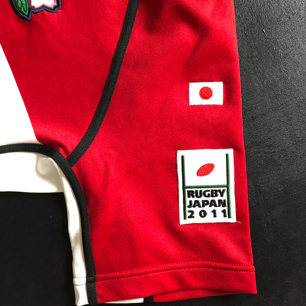 Japan National Rugby Team Jersey 2011 Match Worn 4L Underdog Rugby - The Tier 2 Rugby Shop