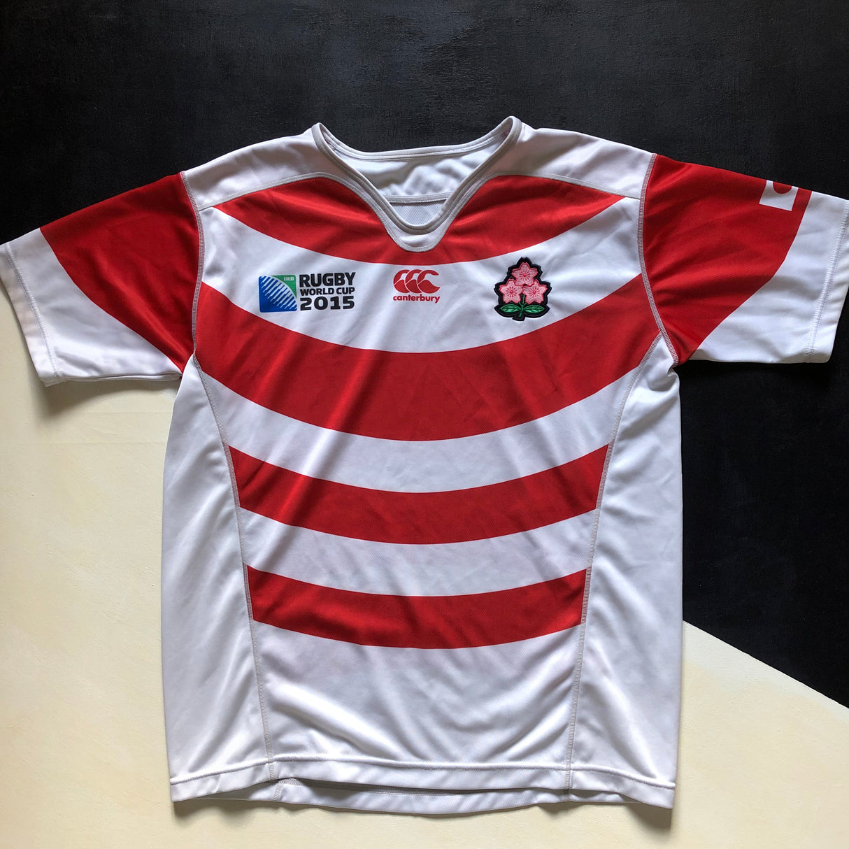 Japan National Rugby Team Jersey 2015 Rugby World Cup Large Underdog Rugby - The Tier 2 Rugby Shop