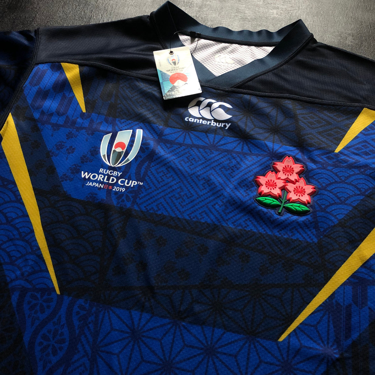 Japan National Rugby Team Jersey 2019 Rugby World Cup Away XL BNWT Underdog Rugby - The Tier 2 Rugby Shop