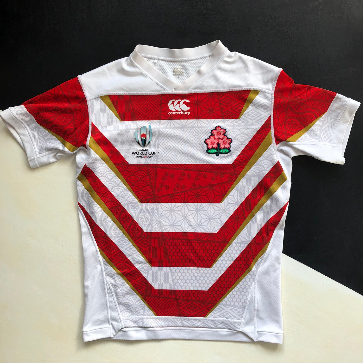 Japan National Rugby Team Jersey 2019 Rugby World Cup Large Underdog Rugby - The Tier 2 Rugby Shop