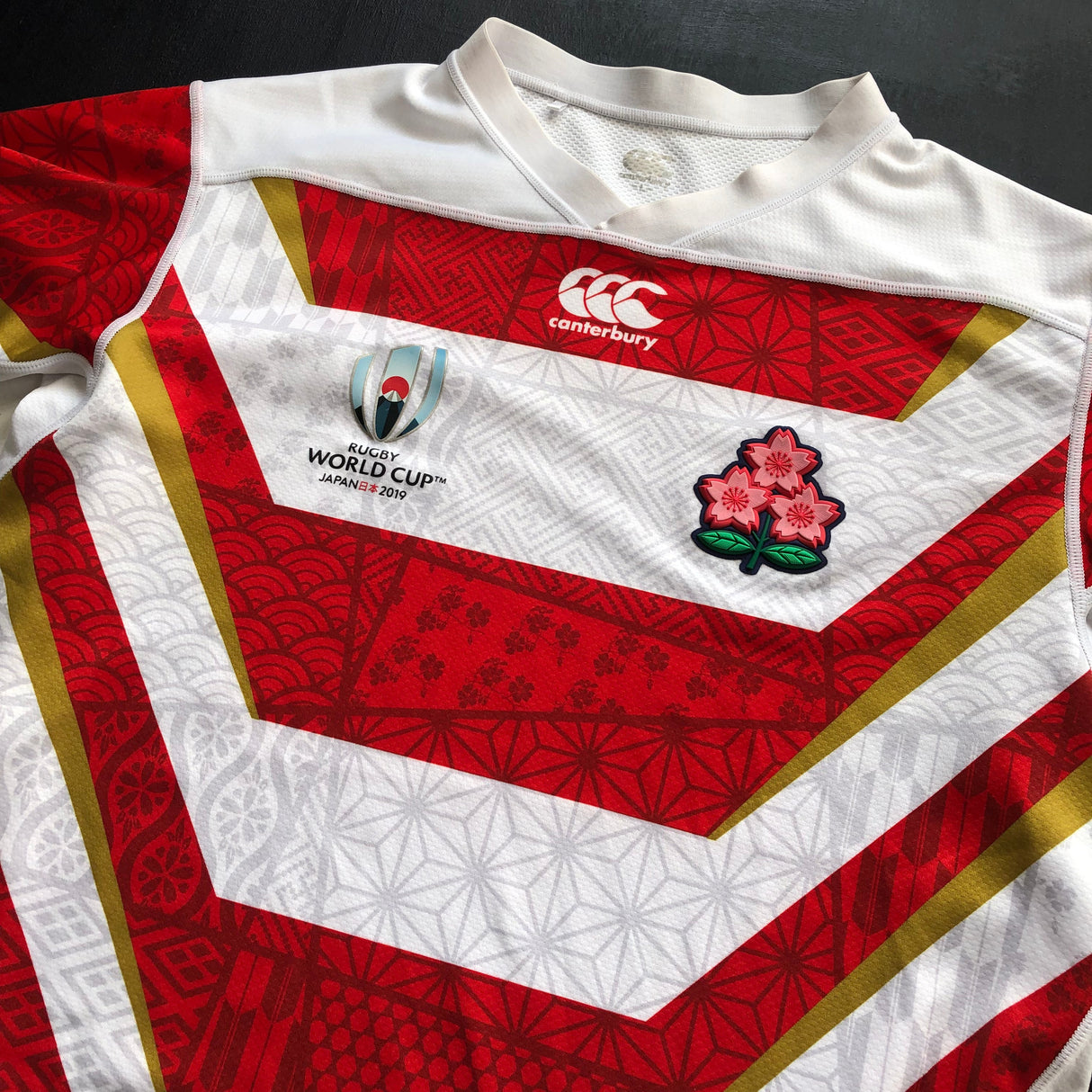 Japan National Rugby Team Jersey 2019 Rugby World Cup Large Underdog Rugby - The Tier 2 Rugby Shop