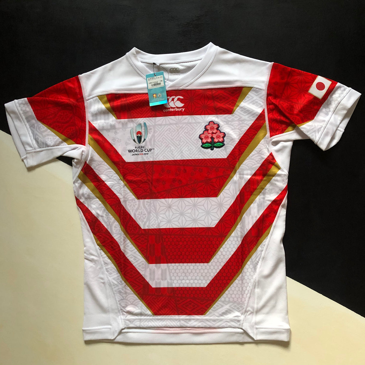 Japan National Rugby Team Jersey 2019 Rugby World Cup Large BNWT Underdog Rugby - The Tier 2 Rugby Shop