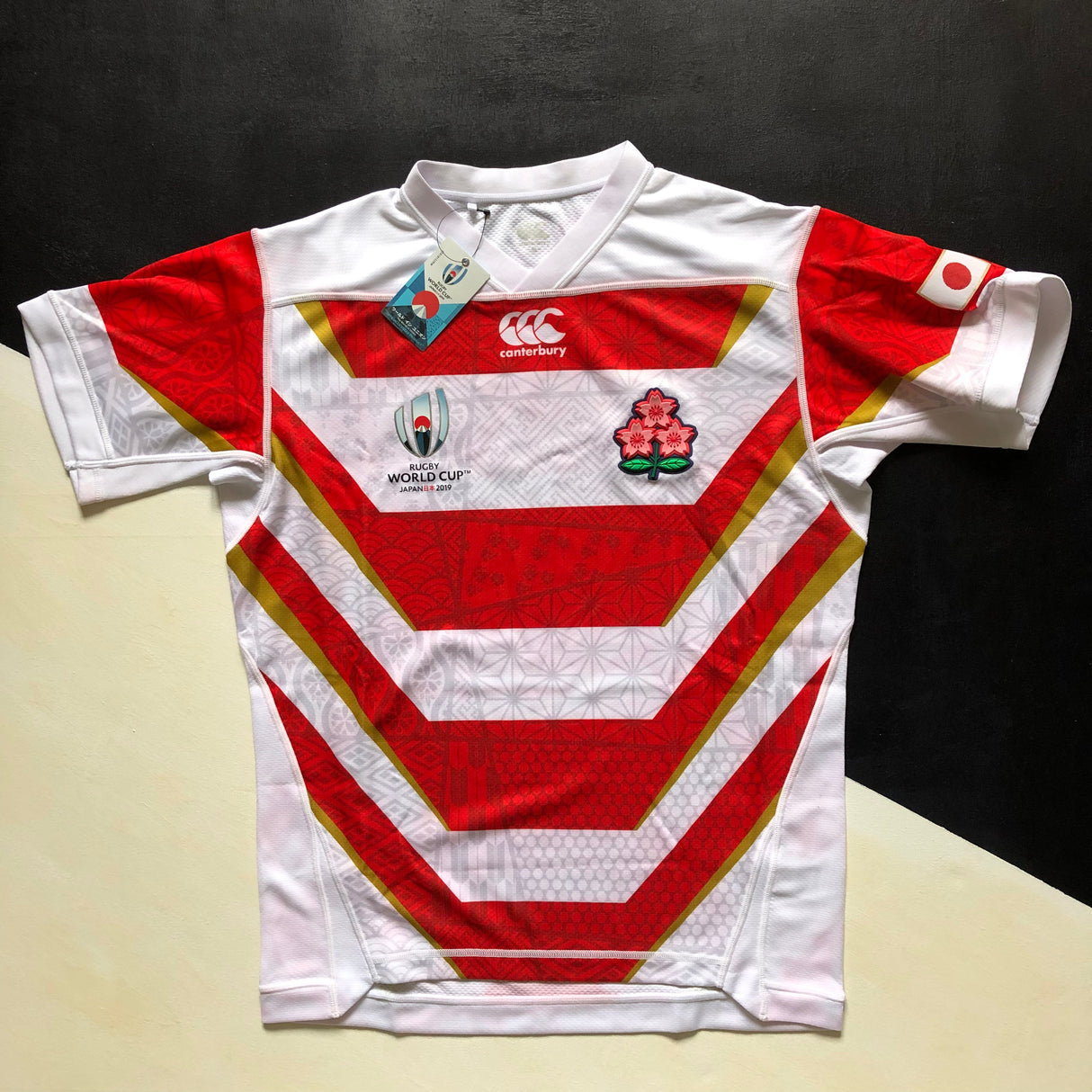 Japan National Rugby Team Jersey 2019 Rugby World Cup Medium BNWT Underdog Rugby - The Tier 2 Rugby Shop