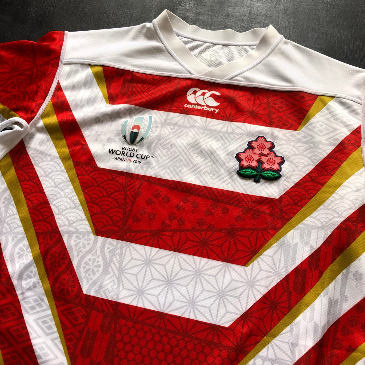Japan National Rugby Team Jersey 2019 Rugby World Cup XL Underdog Rugby - The Tier 2 Rugby Shop