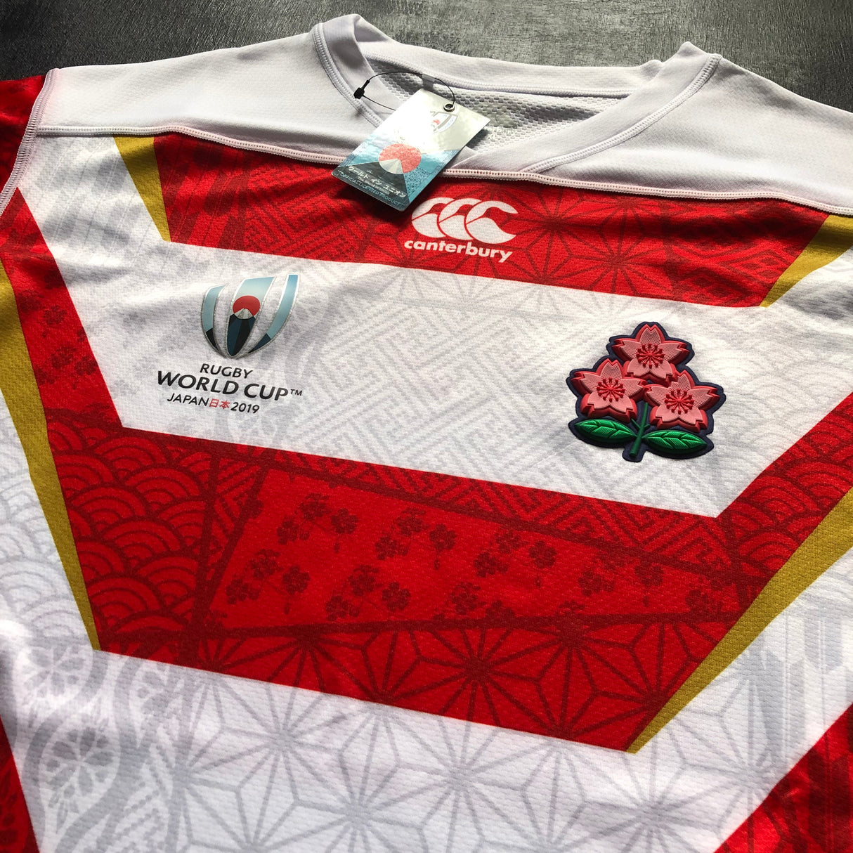 Japan National Rugby Team Jersey 2019 Rugby World Cup XL BNWT Underdog Rugby - The Tier 2 Rugby Shop
