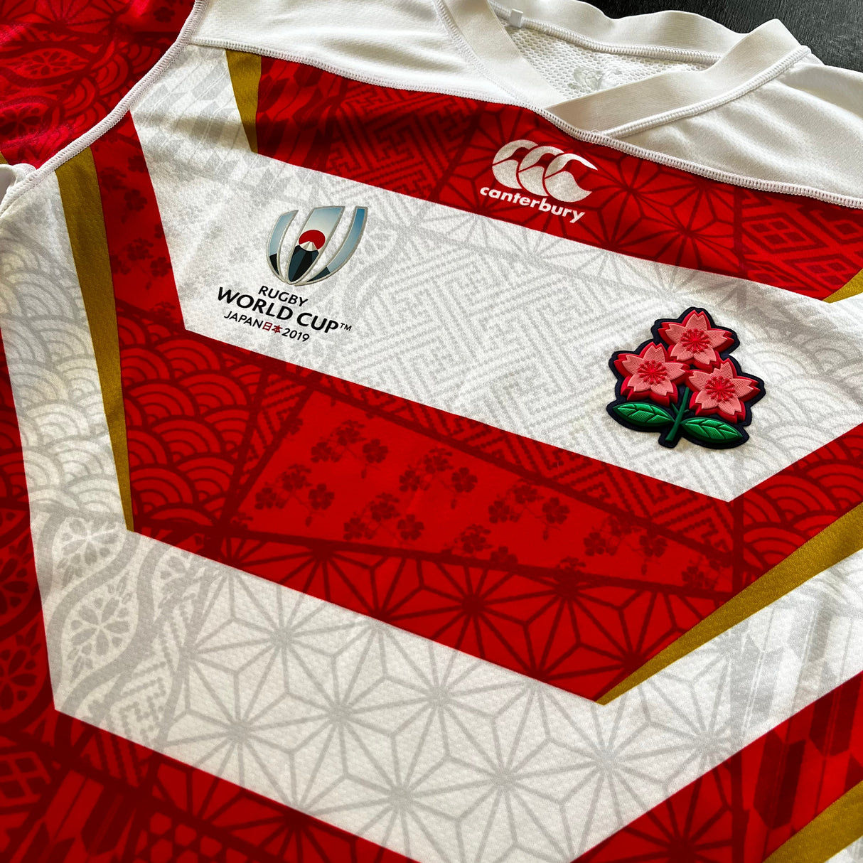 Japan National Rugby Team Jersey 2019 World Cup Medium Underdog Rugby - The Tier 2 Rugby Shop
