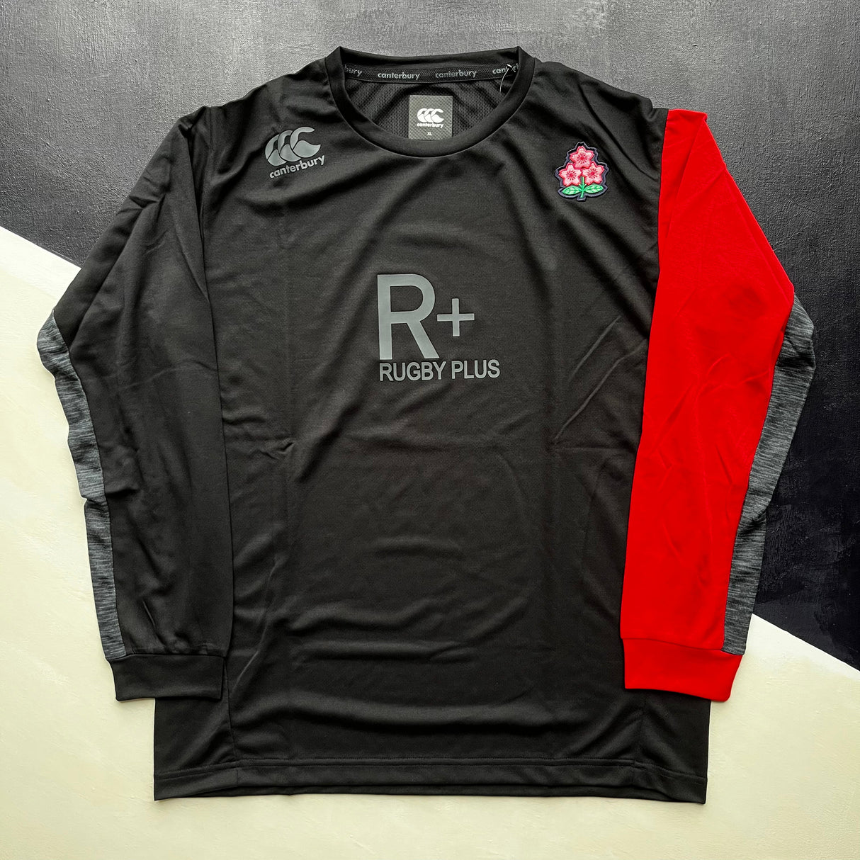 Japan National Rugby Team Long Sleeve Workout Tee Underdog Rugby - The Tier 2 Rugby Shop