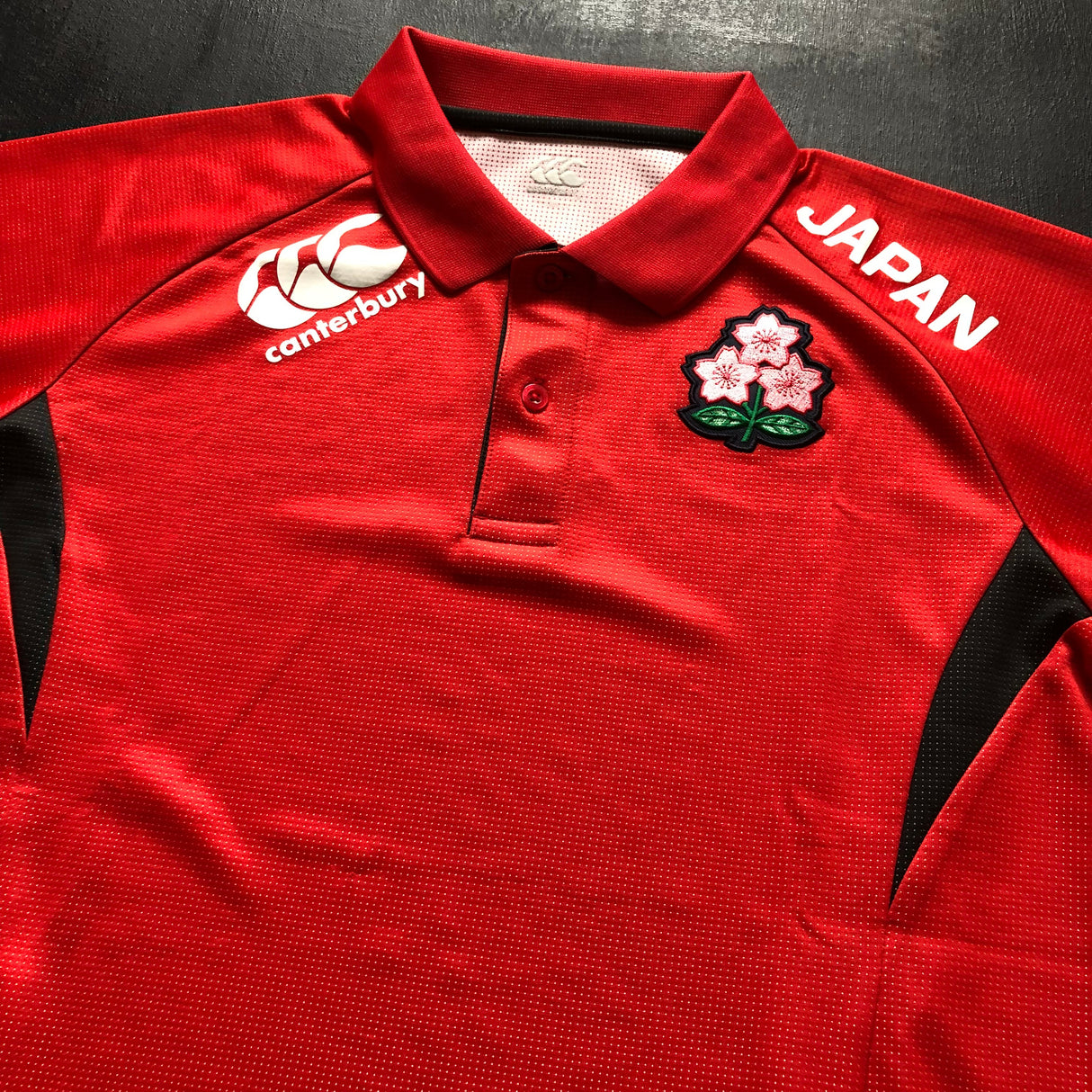 Japan National Rugby Team Polo Medium Underdog Rugby - The Tier 2 Rugby Shop