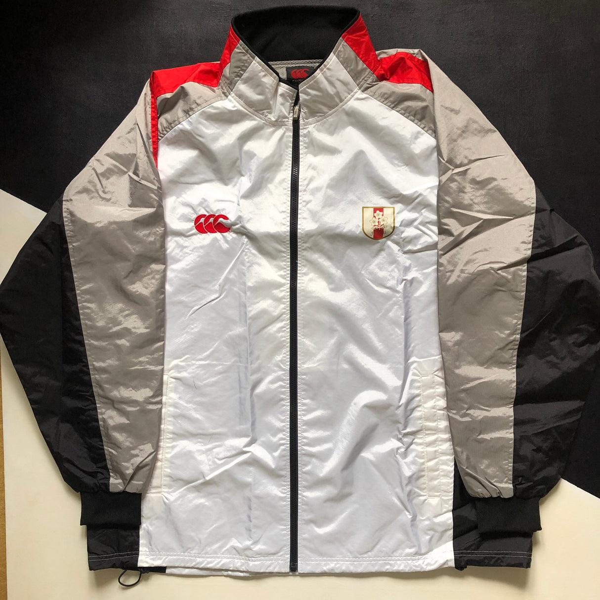 Japan National Rugby Team Raincoat 1990's Player Issue 5L Underdog Rugby - The Tier 2 Rugby Shop