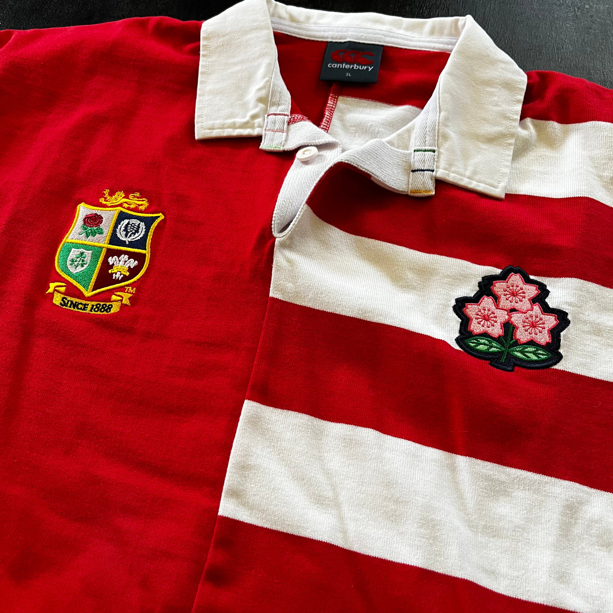 Japan vs Lions Commemorative Rugby Jersey 2021 3L Underdog Rugby - The Tier 2 Rugby Shop