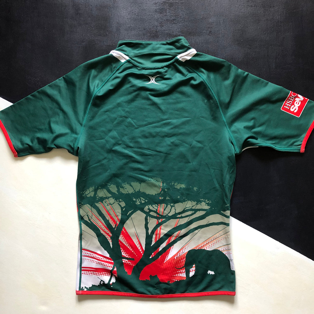 Kenya National Rugby Sevens Team Jersey 2012 Small Underdog Rugby - The Tier 2 Rugby Shop