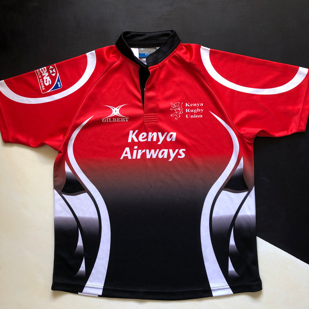Kenya National Rugby Sevens Team Jersey 2012 XL Underdog Rugby - The Tier 2 Rugby Shop