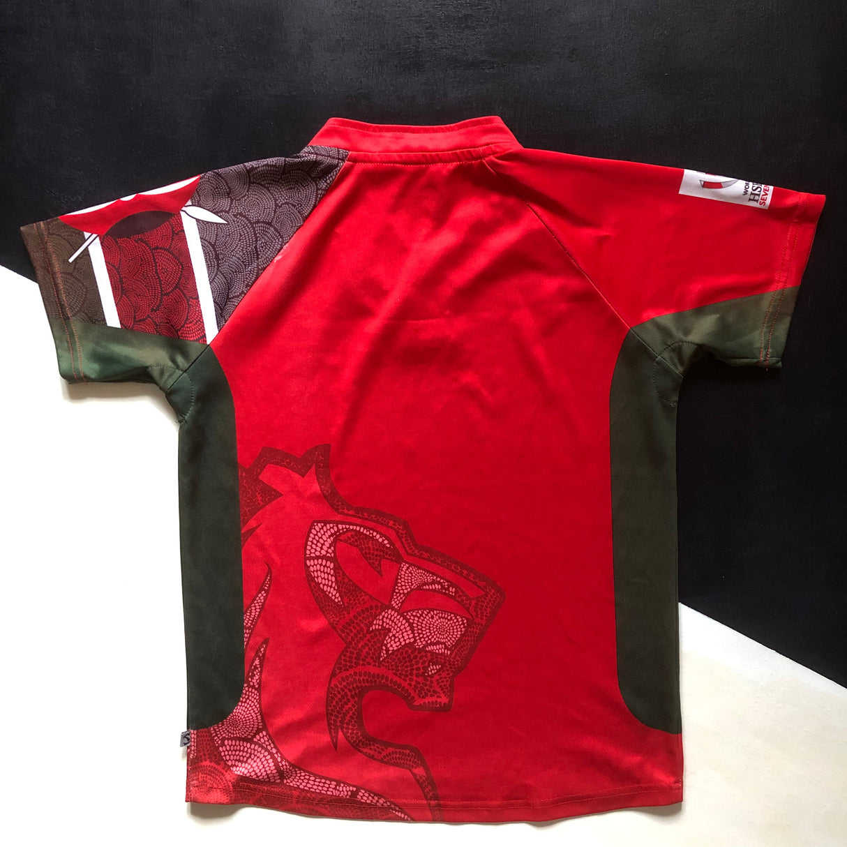 Kenya National Rugby Sevens Team Jersey 2018 XS Underdog Rugby - The Tier 2 Rugby Shop