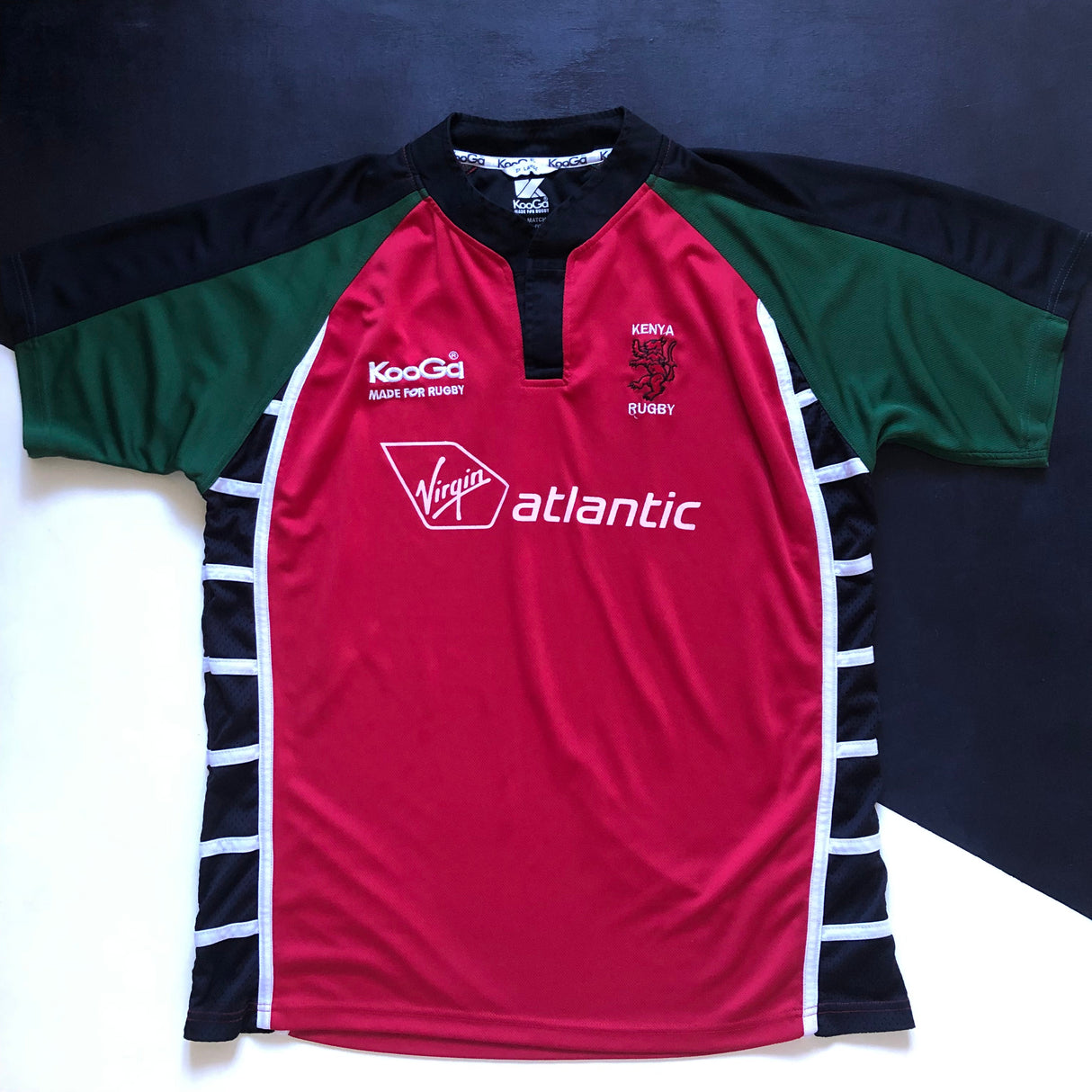 Kenya National Rugby Team Jersey 2008/2009 2XL Underdog Rugby - The Tier 2 Rugby Shop