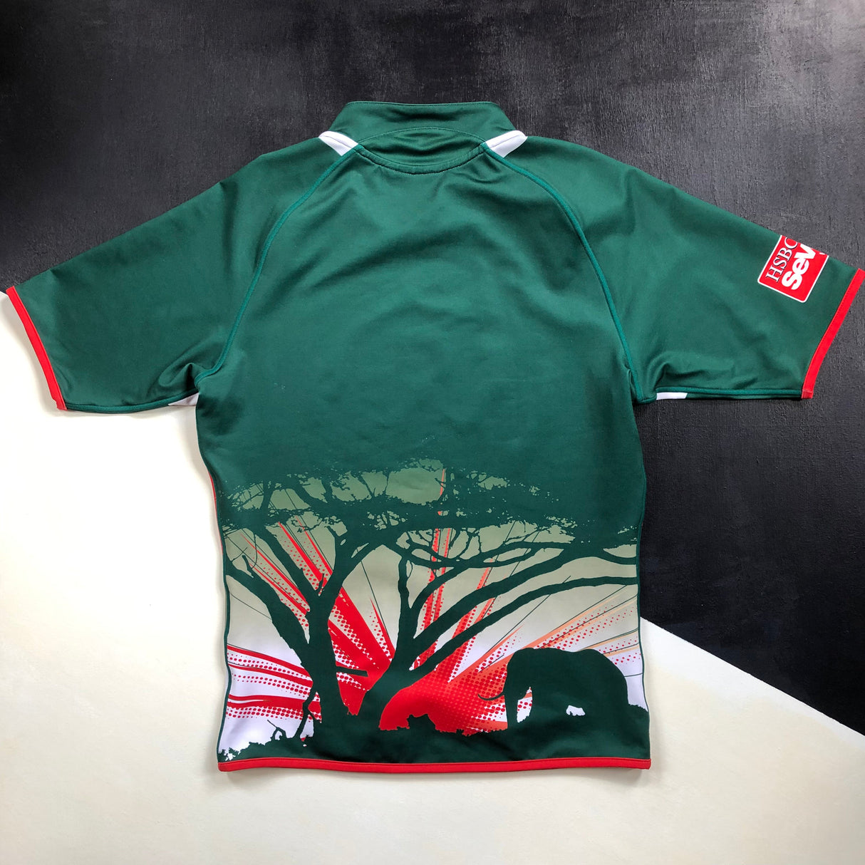 Kenya National Rugby Team Sevens Jersey 2012 Medium Underdog Rugby - The Tier 2 Rugby Shop