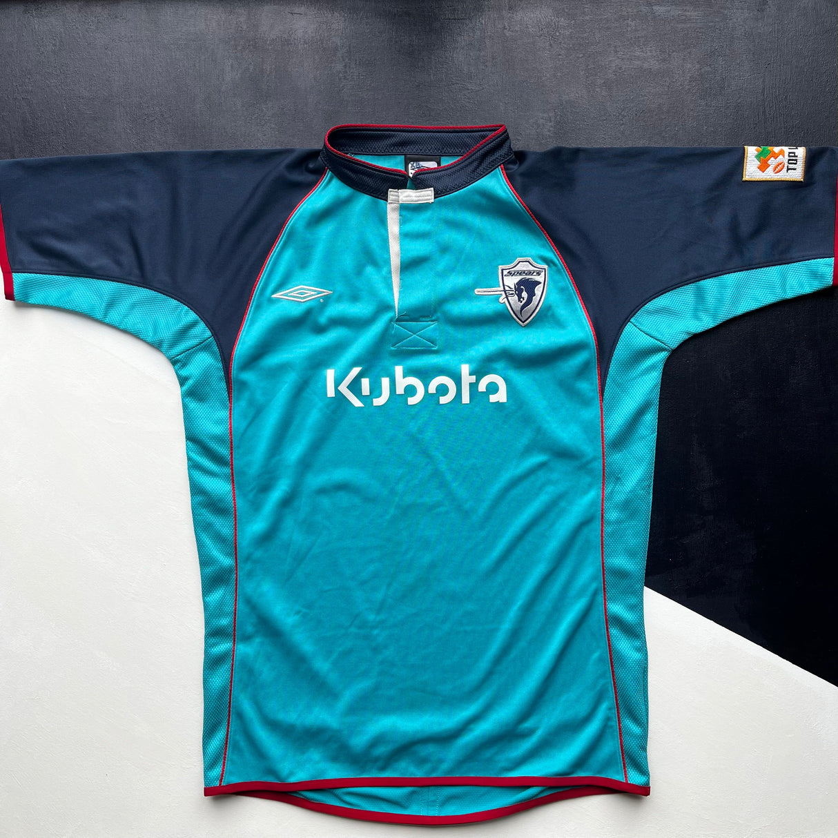 Kubota Spears Rugby Team Jersey 2005 (Japan Top League One) XL Underdog Rugby - The Tier 2 Rugby Shop