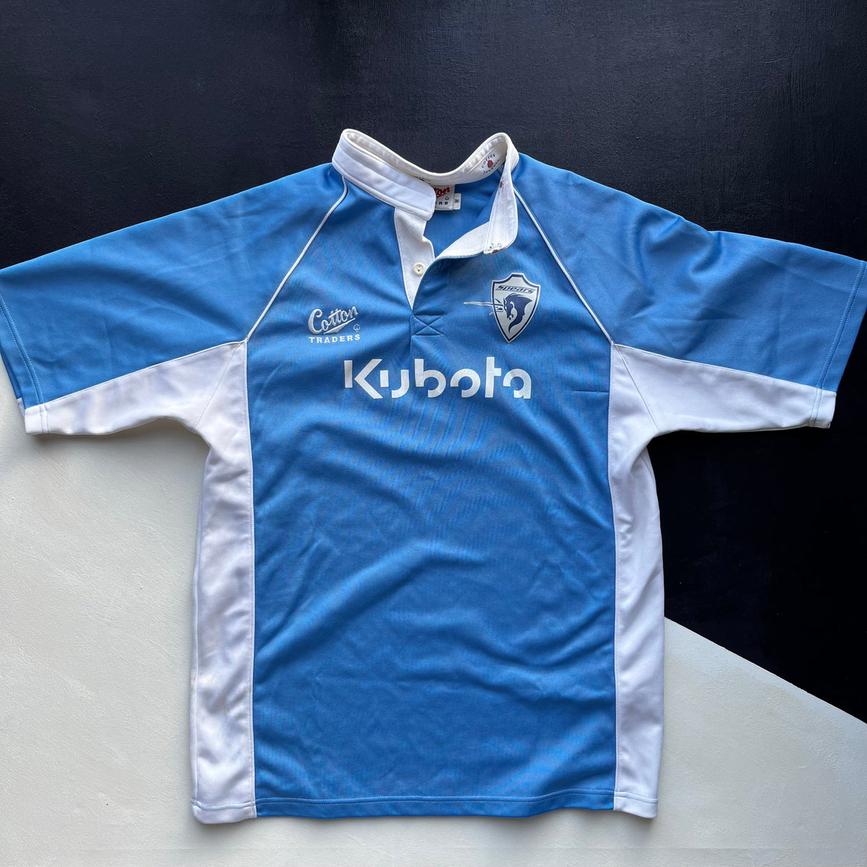 Kubota Spears Rugby Team Match Worn Jersey No.5 2003 (Japan Top League) Medium Underdog Rugby - The Tier 2 Rugby Shop