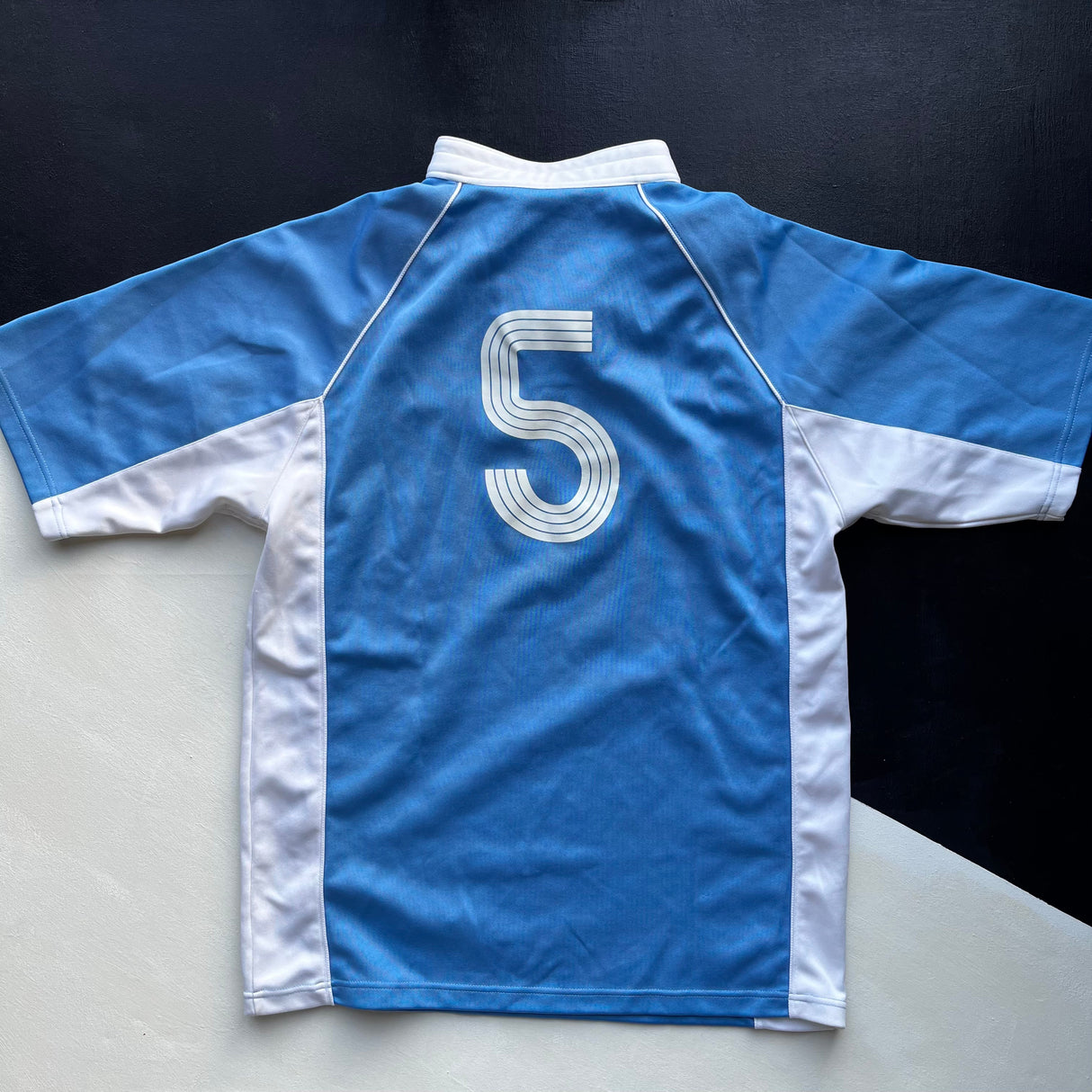 Kubota Spears Rugby Team Match Worn Jersey No.5 2003 (Japan Top League) Medium Underdog Rugby - The Tier 2 Rugby Shop