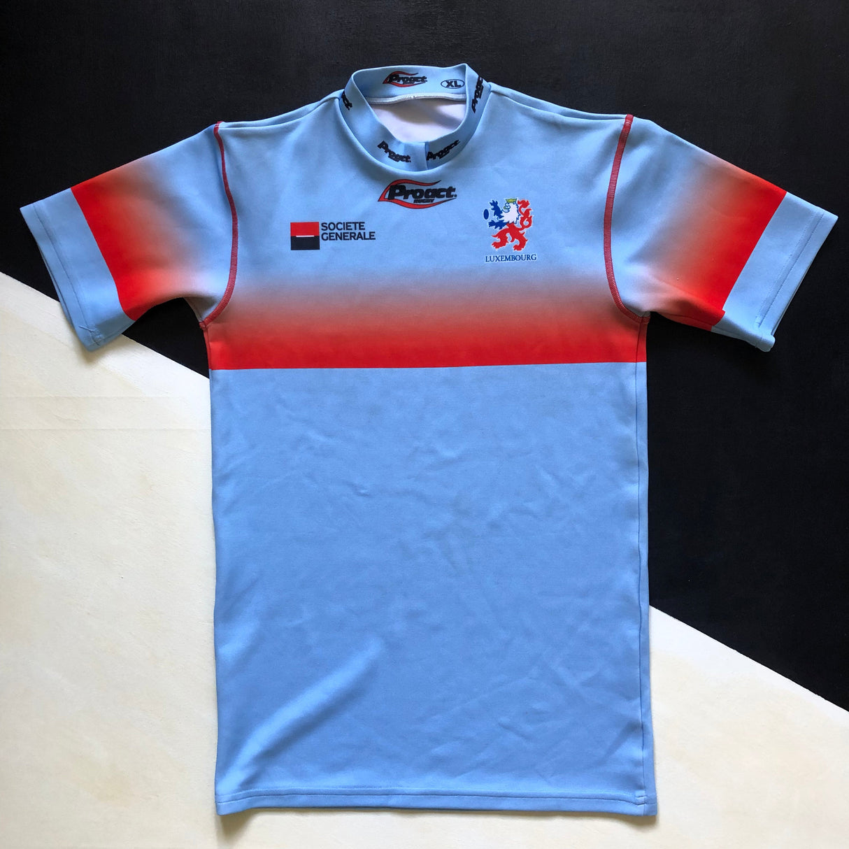 Luxembourg National Rugby Team Jersey 2011/12 Match Worn XL Underdog Rugby - The Tier 2 Rugby Shop