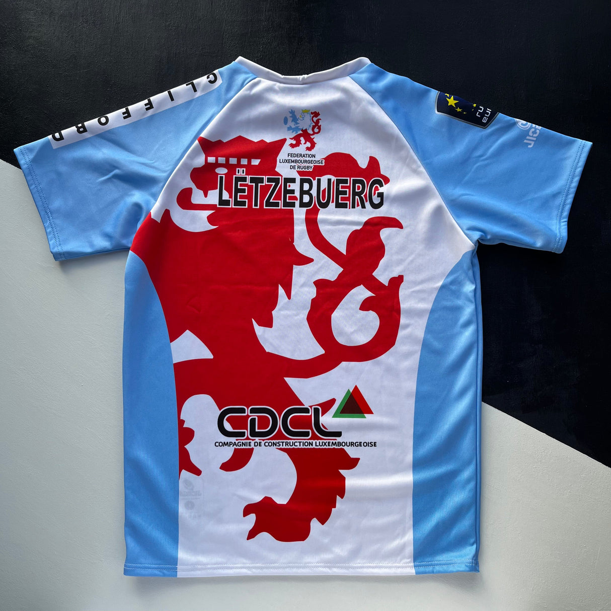Luxembourg National Rugby Team Shirt 2021/22 Underdog Rugby - The Tier 2 Rugby Shop
