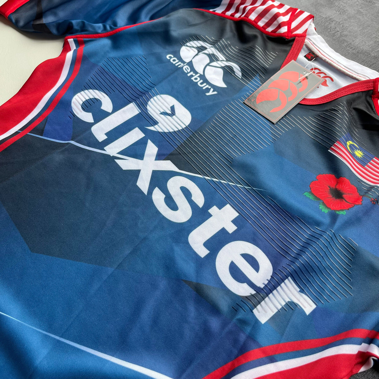 Malaysia National Rugby Team Jersey 2017 Player Issue XL BNWT Underdog Rugby - The Tier 2 Rugby Shop