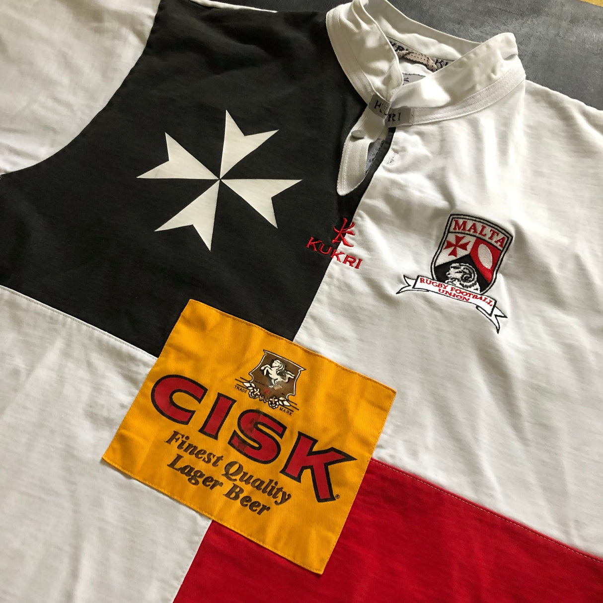 Malta National Rugby Team Jersey 2011/12 3XL Underdog Rugby - The Tier 2 Rugby Shop