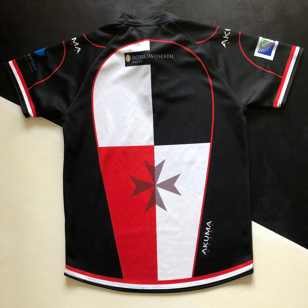 Malta National Rugby Team Jersey 2014/15 Large Underdog Rugby - The Tier 2 Rugby Shop
