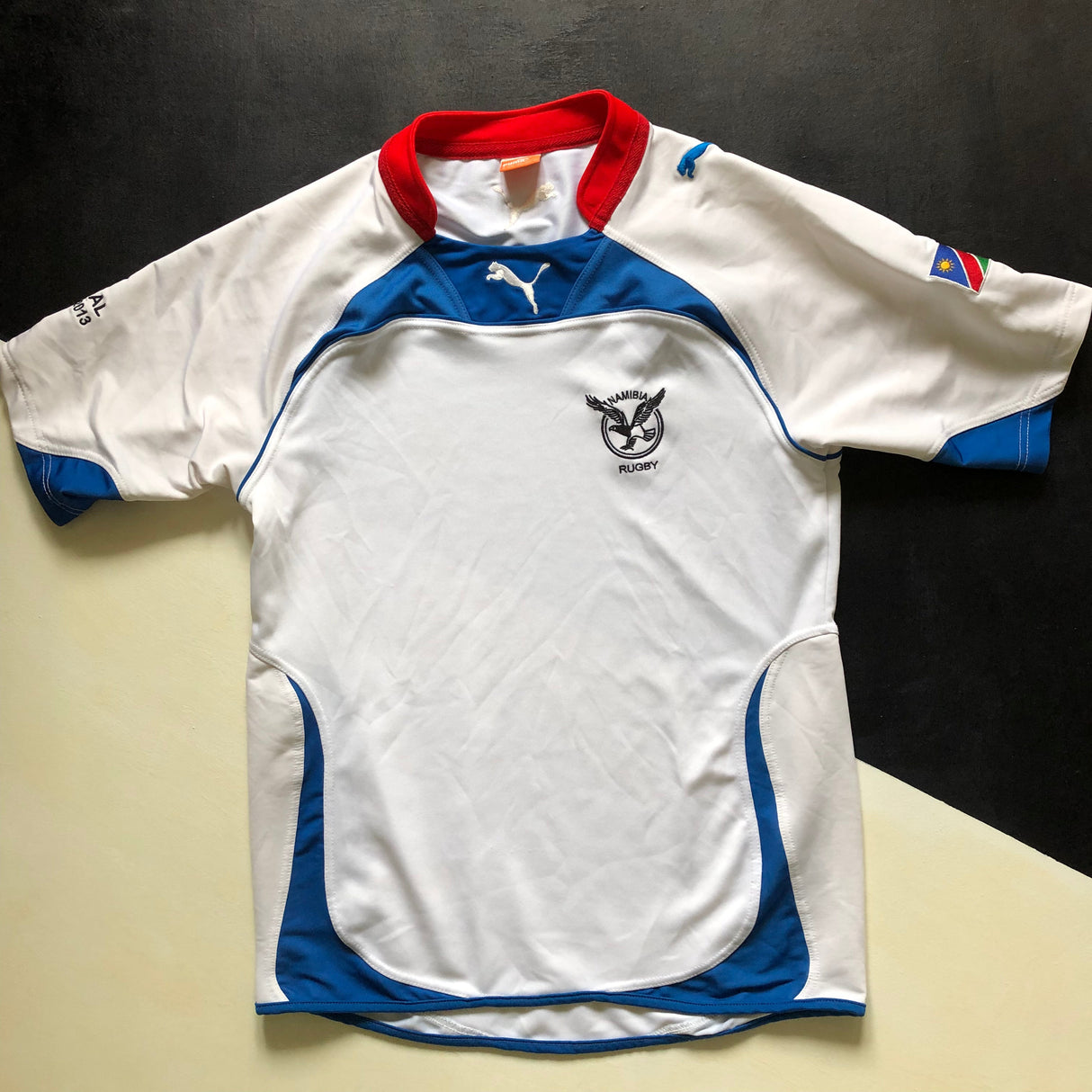 Namibia National Rugby Team Jersey 2013 Away Match Worn XL Underdog Rugby - The Tier 2 Rugby Shop