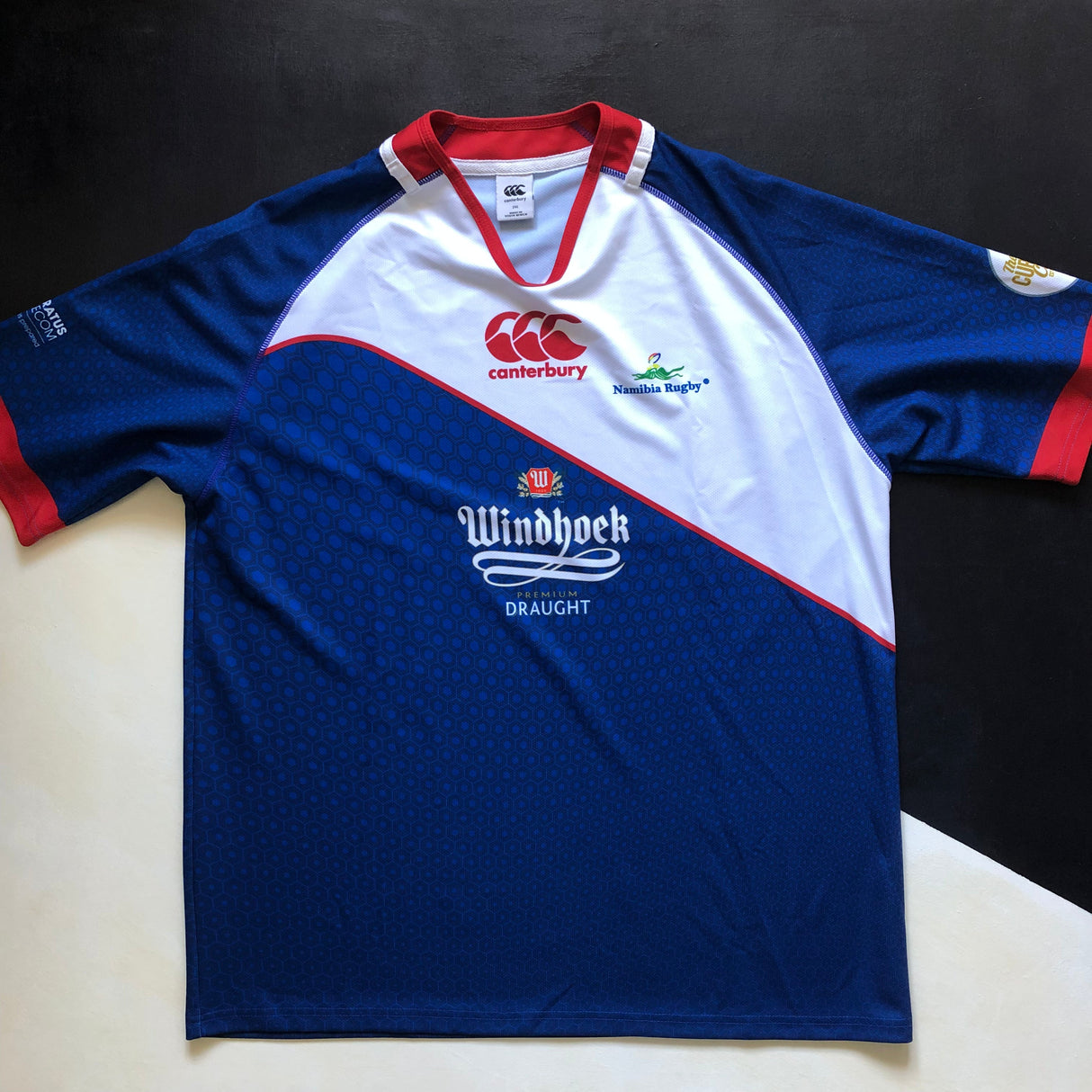 Namibia National Rugby Team Jersey 2017 2XL Underdog Rugby - The Tier 2 Rugby Shop