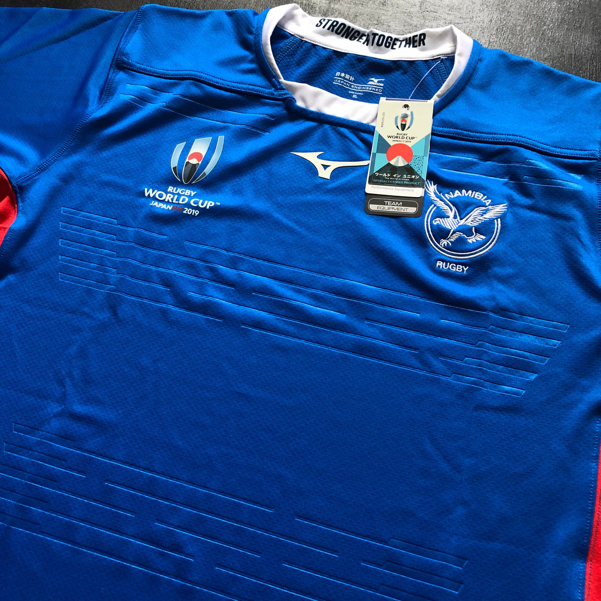 Namibia National Rugby Team Jersey 2019 Rugby World Cup BNWT XL Underdog Rugby - The Tier 2 Rugby Shop