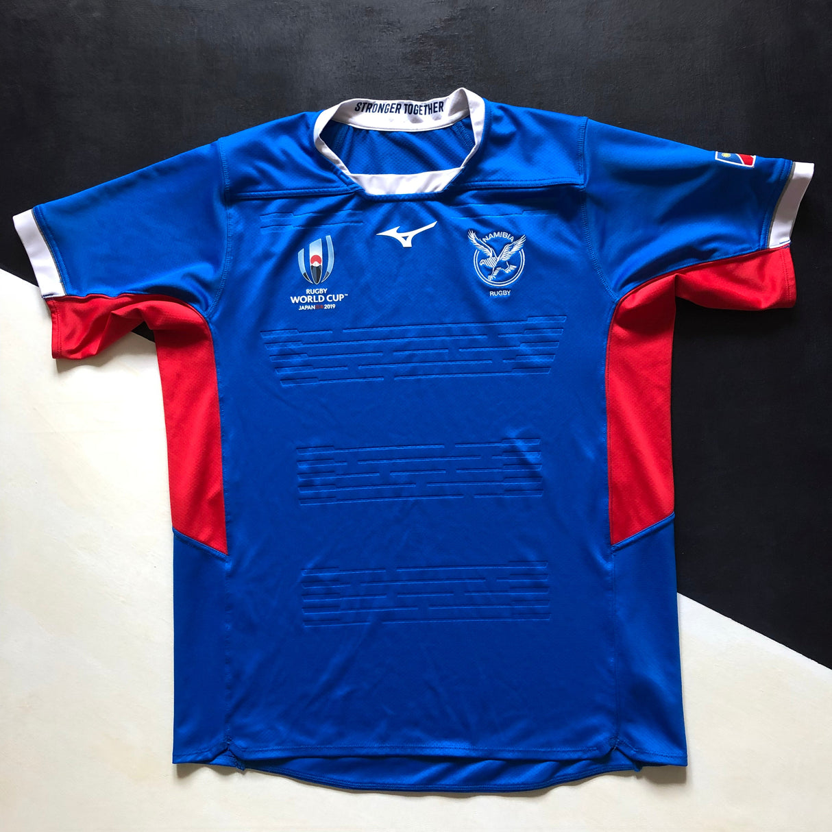 Namibia National Rugby Team Jersey 2019 Rugby World Cup Large Underdog Rugby - The Tier 2 Rugby Shop