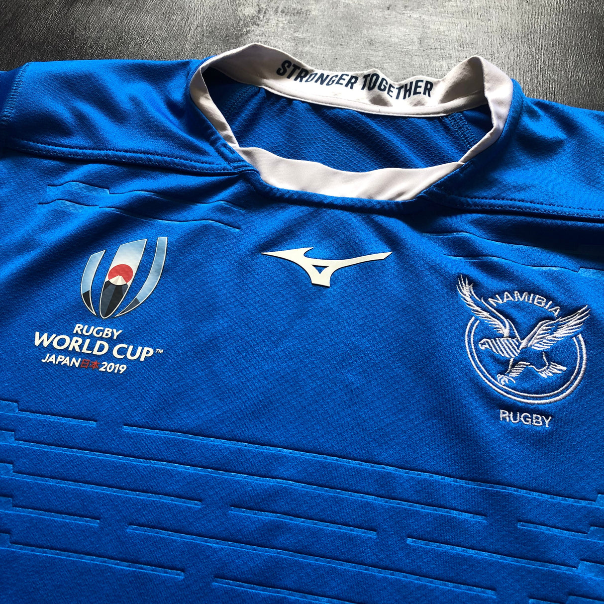 Namibia National Rugby Team Jersey 2019 Rugby World Cup Large Underdog Rugby - The Tier 2 Rugby Shop