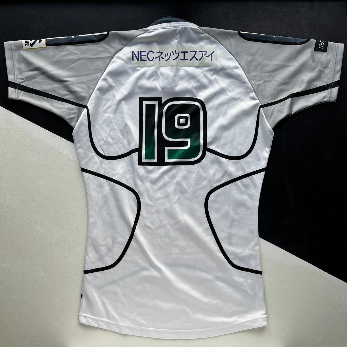 NEC Green Rockets Match Worn Jersey (Japan Top League) 3XO Underdog Rugby - The Tier 2 Rugby Shop