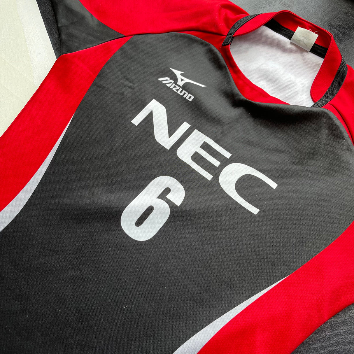 NEC Green Rockets Player Worn Training Jersey 2XO Underdog Rugby - The Tier 2 Rugby Shop