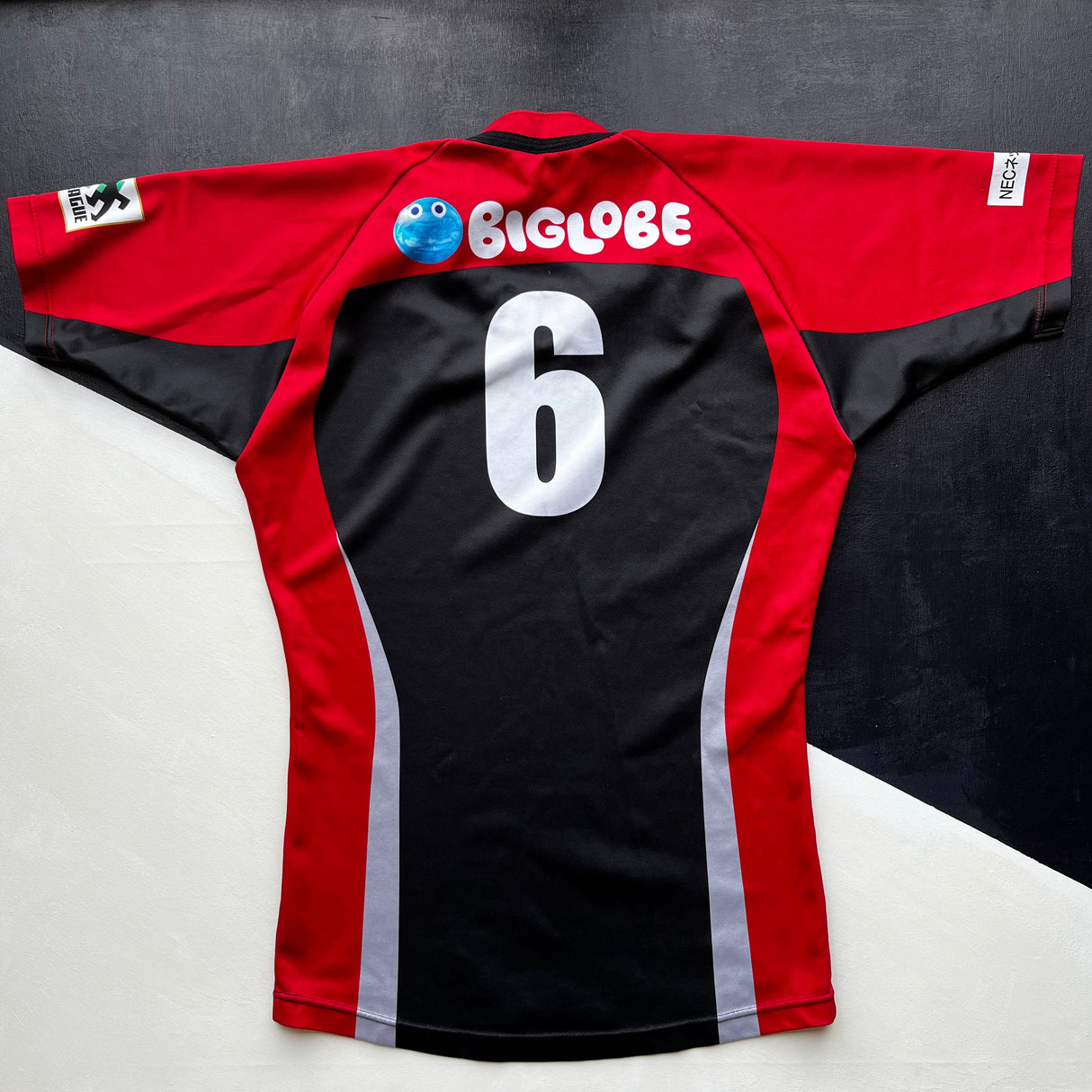 NEC Green Rockets Player Worn Training Jersey 2XO Underdog Rugby - The Tier 2 Rugby Shop