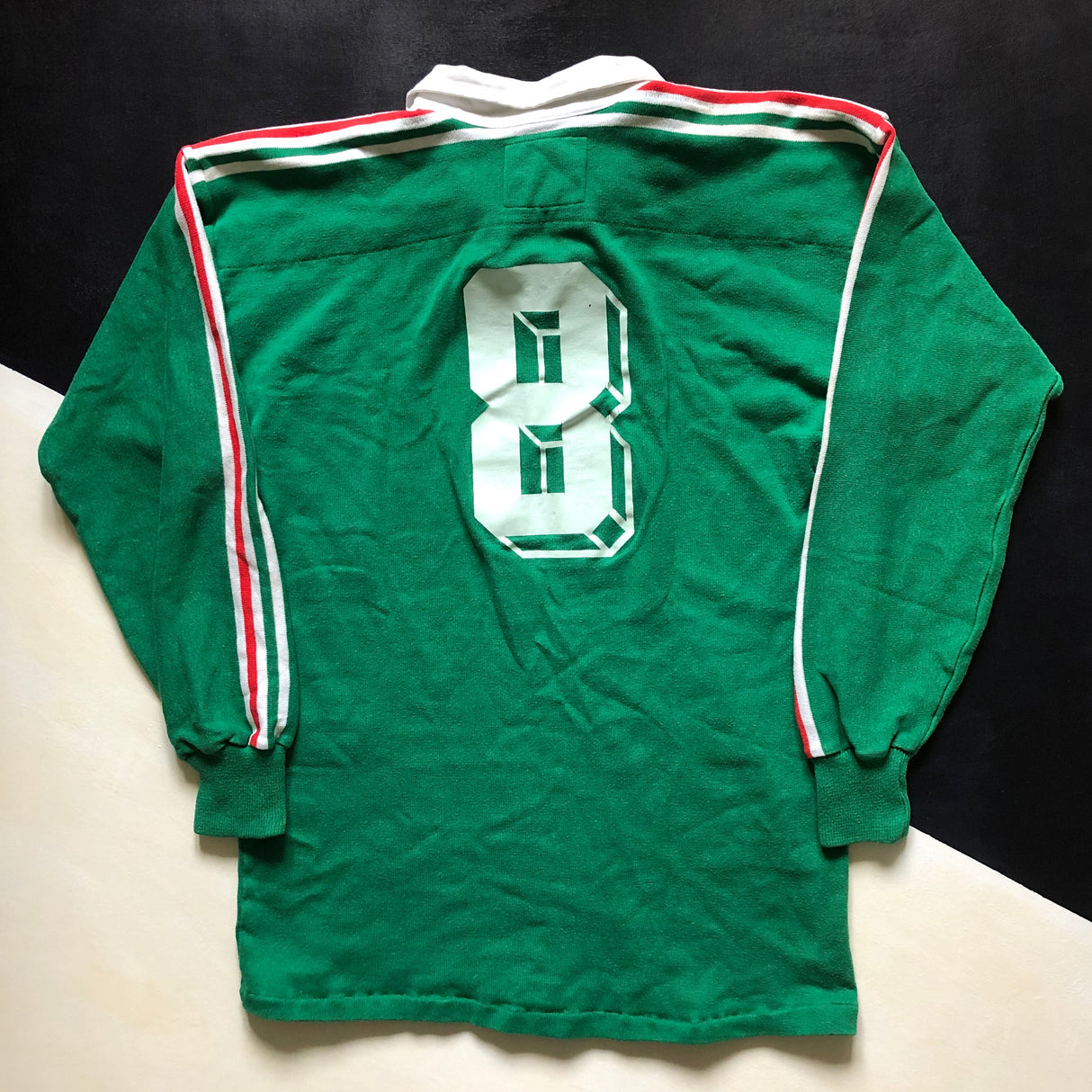 NEC (NEC Green Rockets) Rugby Team Jersey 1990's Match Worn XO Underdog Rugby - The Tier 2 Rugby Shop