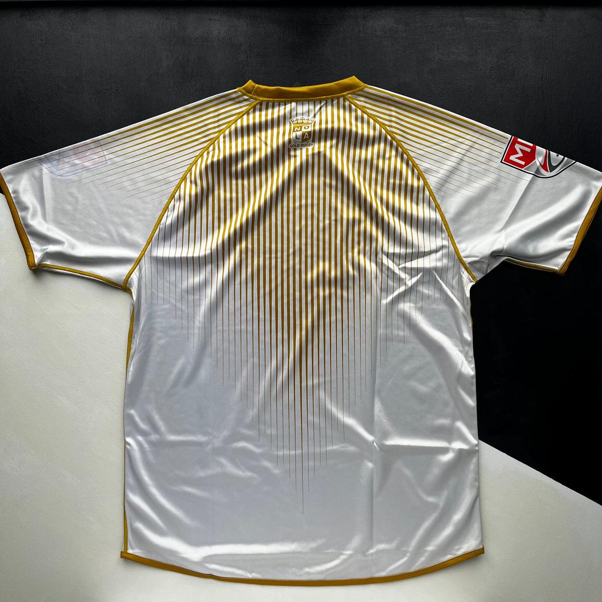 NOLA Gold Reversible Rugby Team Shirt 2021 (MLR) Underdog Rugby - The Tier 2 Rugby Shop