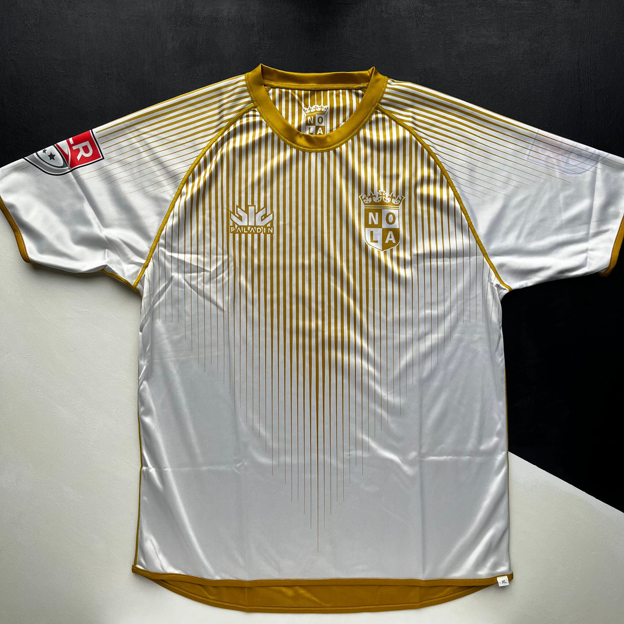 NOLA Gold Reversible Rugby Team Shirt 2021 (MLR) Underdog Rugby - The Tier 2 Rugby Shop