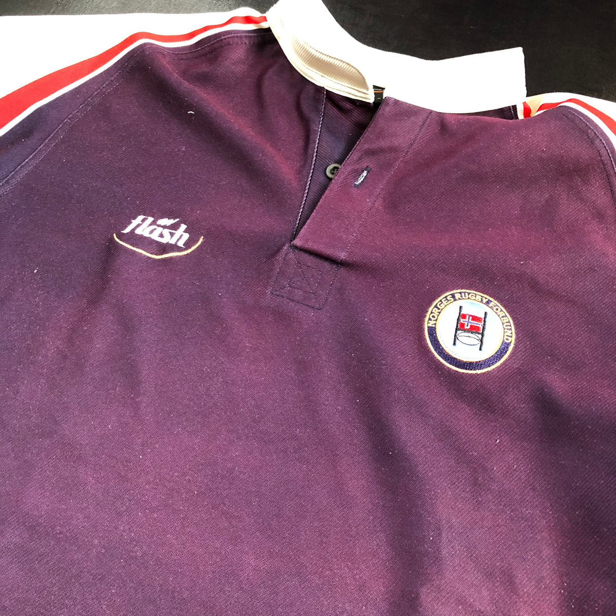 Norway National Rugby Jersey 2000's Large Underdog Rugby - The Tier 2 Rugby Shop