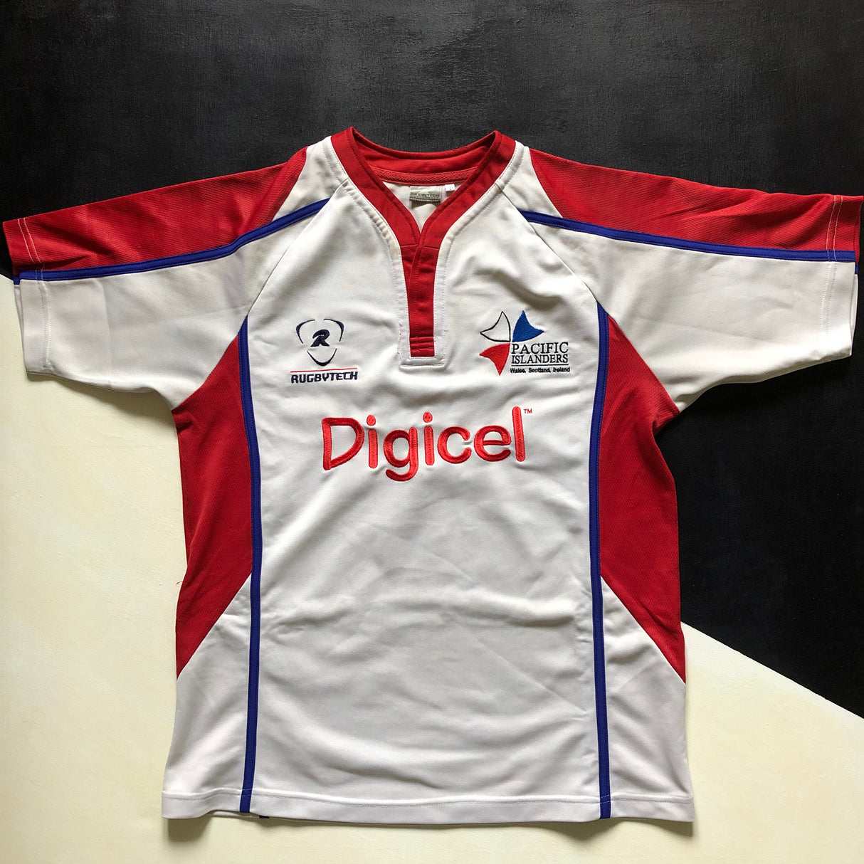 Pacific Islanders Rugby Team Jersey 2006 Large Underdog Rugby - The Tier 2 Rugby Shop