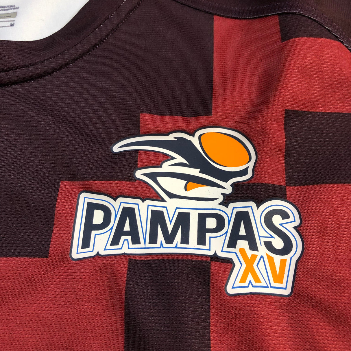Pampas XV Rugby Team Jersey 2015 Away Player Issue Medium Underdog Rugby - The Tier 2 Rugby Shop