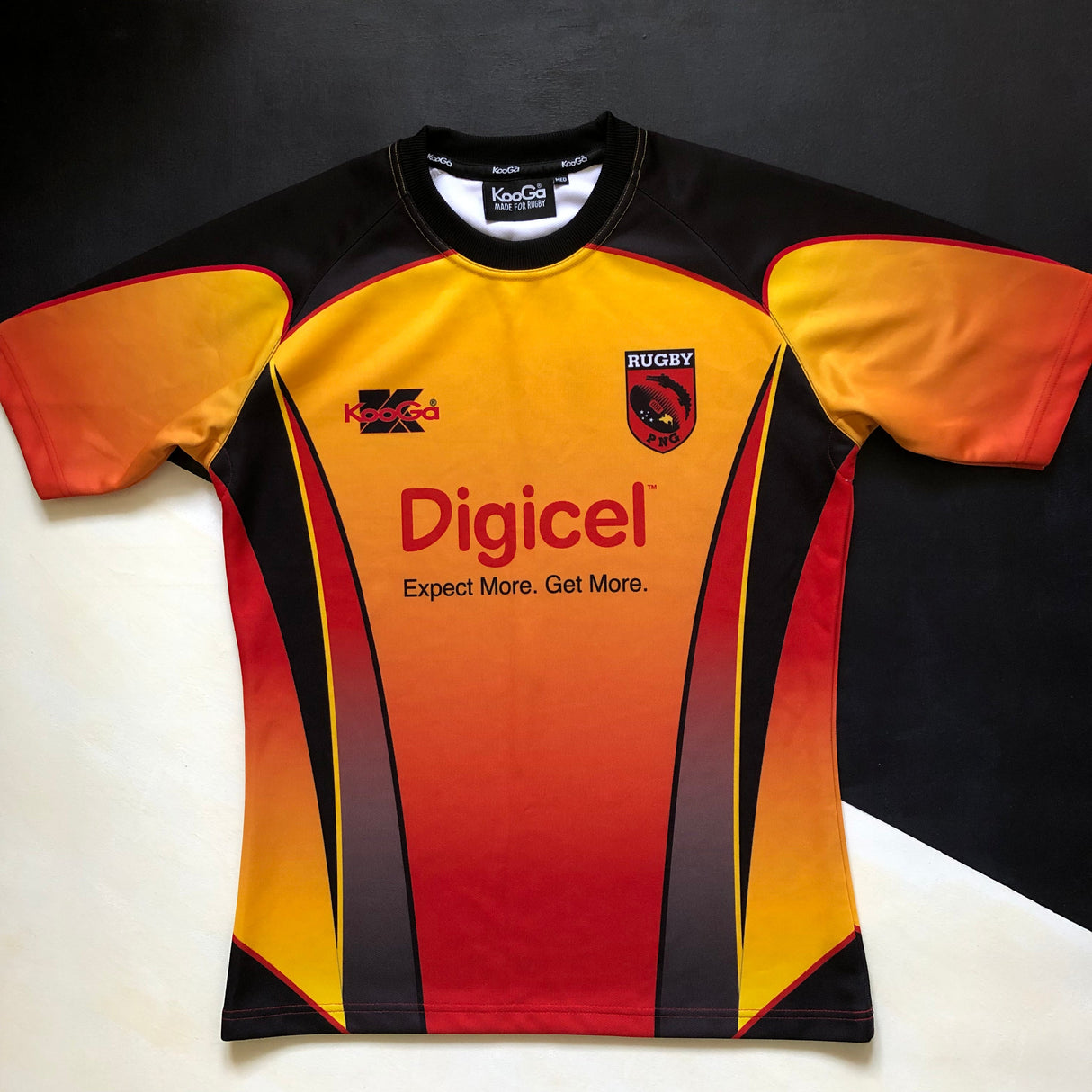 Papua New Guinea National Rugby Team Jersey 2008 Medium Underdog Rugby - The Tier 2 Rugby Shop