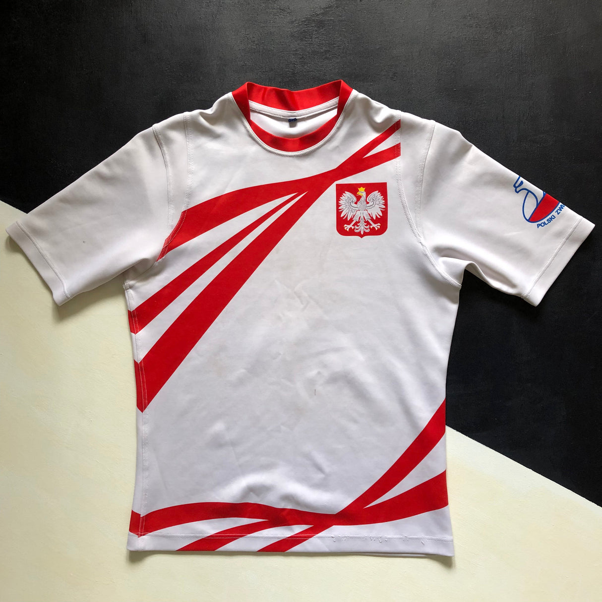 Poland National Rugby Team Jersey 2011/13 Match Worn Medium Underdog Rugby - The Tier 2 Rugby Shop
